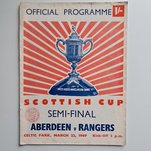 Aberdeen rangers 22 3 69 - v.,