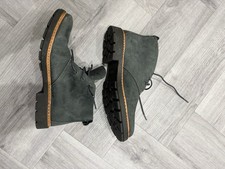 Gents UK Size 12 Clarks Grey Boots