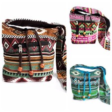 Jacquard Nepal Sling Bag, Shoulder Bag, Boho Chic, Hippy, Festival Bag Bohemian