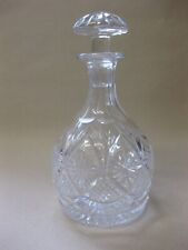 Vintage Webb Corbett Crystal Decanter ~ Ovoid ~ Stourbridge 1947 - 1952