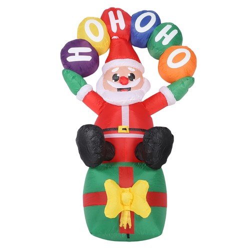 Inflatable father xmas 9ft - xmas, 5.9ft