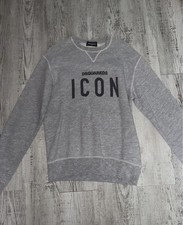 Grey Dsquared2 Icon Jumper