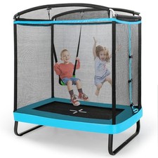 7FT Kids Trampoline Combo