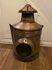 Railway Large Copper Lamp Pre