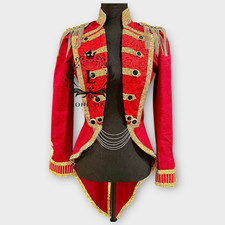 Womens  Red Hussar Military