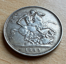 1889 Victorian Crown Coin