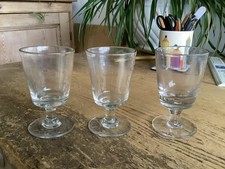 3 Victorian Small Rummer