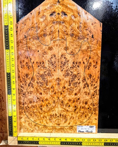 Australian yellow box guitar - australian,