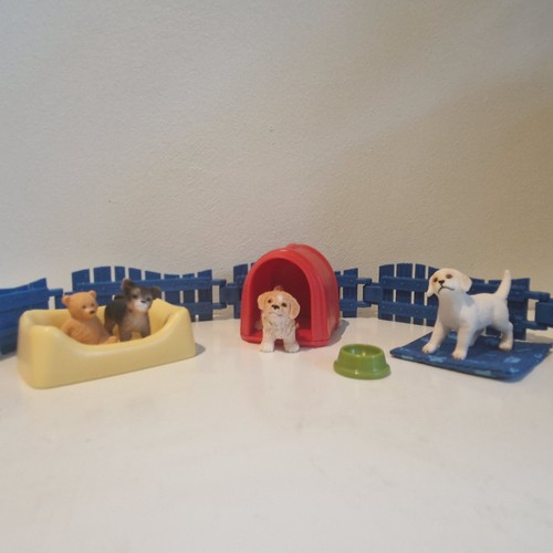 Schleich puppy pen - puppy, world