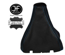 BLUE STICH LEATHER GEAR GAITER