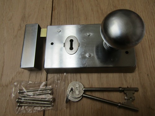 Rim lock door - rim, handle