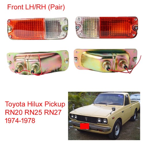 Front bumper turn signal - front,