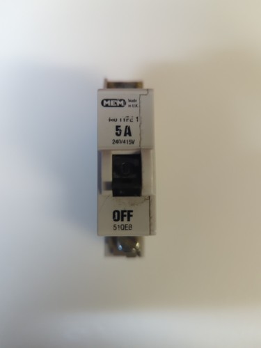 Mem mcb type amp - m6, single