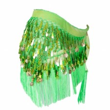 GREEN SEQUIN BEACH WRAP SARONG