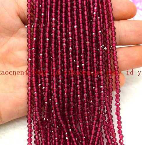 Pretty natural 3mm faceted - pretty,