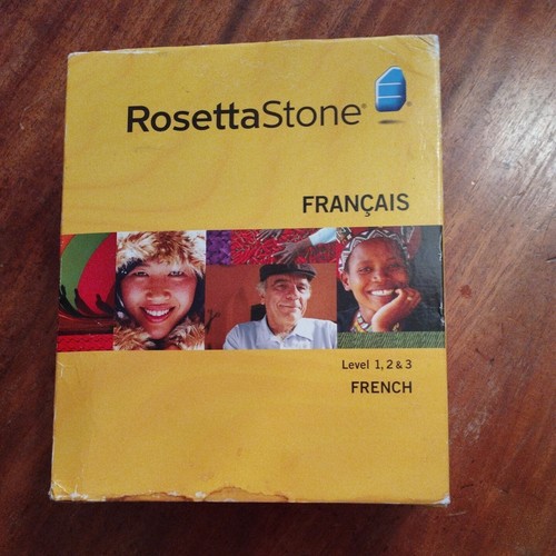 Used rosetta stone français - used:,