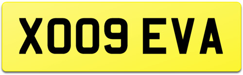 Xo09 eva private reg number - reg,