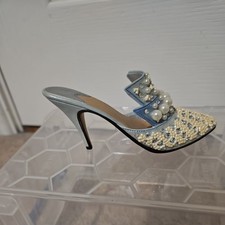 VTG Just The Right Shoe Frosted Fantasy Pearls & Gems 1999 Raine Willitts