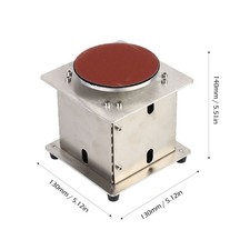 Mini Bench Disc Sander Electric Sharpener 7 Variable Speed 20 Sanding Discs Self