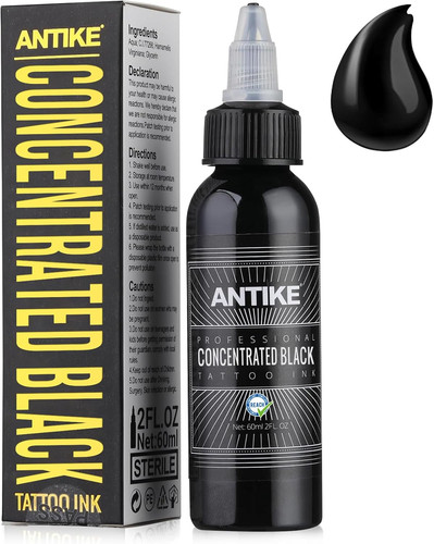 Black tattoo ink - tattoo, pro