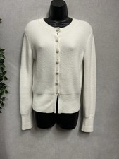 Zara White Cardigan With