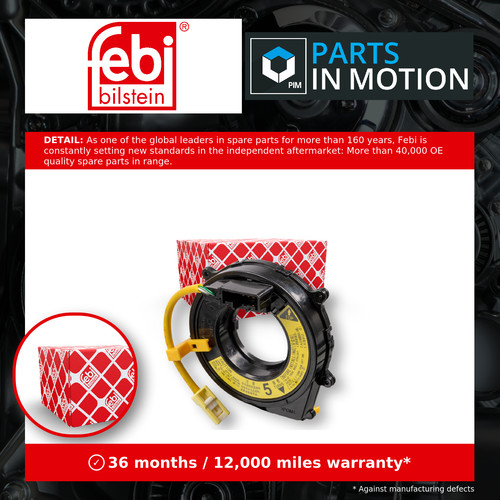 Clock spring squib fits toyota - spring,