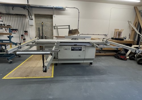 Sliding panel saw spindle - &,