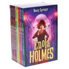 Enola Holmes Series By Nancy Springer Complete: 9 Books Collection Set