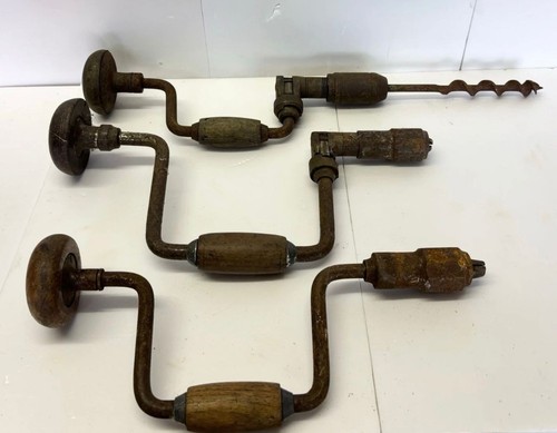 Vintage hand brace drills - vintage,