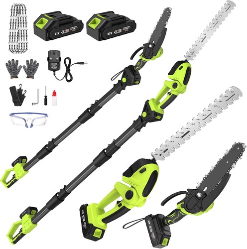 Cordless pole hedge - pole, trimmer