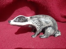 Vintage Beswick Animal Figure Male Badger Model 3393 Produced 1992-97