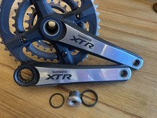 Shimano XTR Crankset, FC-M970, 175mm Crank Arm, Triple set NICE CONDITION 