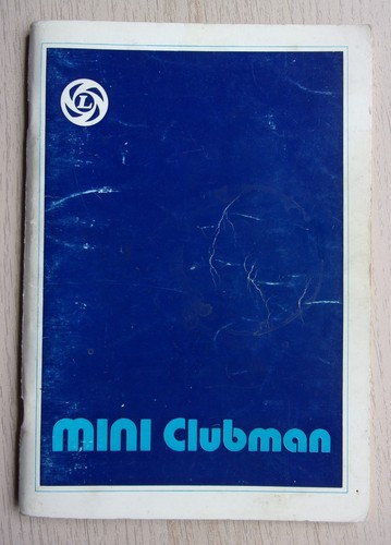Mini clubman orig - mini, 1978