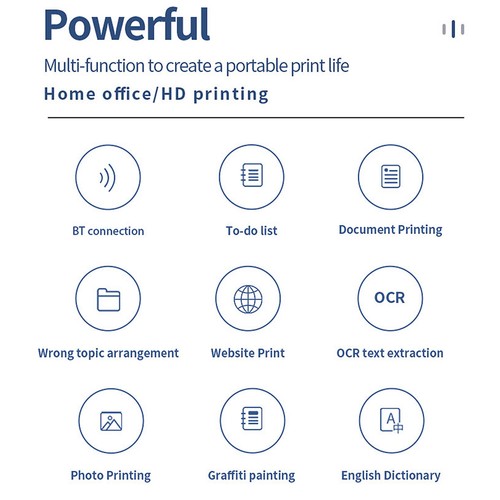 Inkless printing machine - printing, 210mm