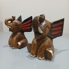  Hand Carved Wooden Baby
