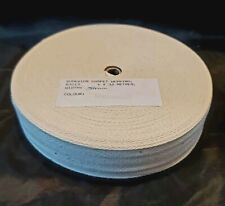 FULL ROLL OF VINTAGE HERRINGBONE  WEBBING CARPET BINDING RUG EDGING WIDTH 38 MM