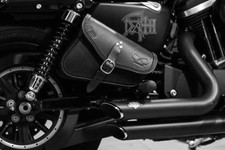 SADDLE BAG RIGHT SIDE FOR HARLEY DAVIDSON SPORTSTER 1998-2024 MADE IN ITALY