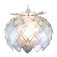 Capiz Shell Ceiling Lampshade