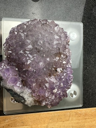 Large amethyst druzy cluster - amethyst,
