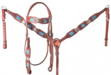 Leather Western Tack Set With