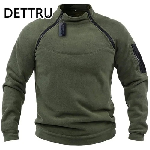 Men fleece jacket warm - fleece,
