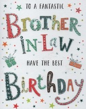 Brother-in-Law Birthday Card