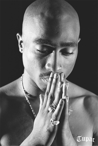 Tupac maxi poster - tupac, (pray)