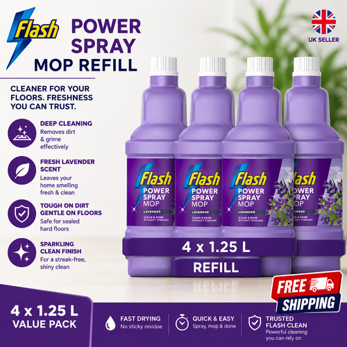 Flash power spray mop - power, floor