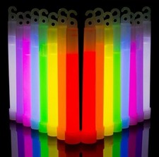10 Premium Glow Sticks 6 inch