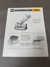 Caterpillar 951C Crawler Loader Brochure
