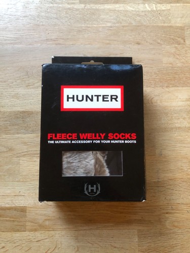 Hunter fleece welly socks l - socks,