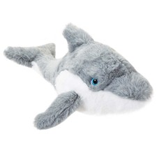 Dolphin soft toy eco plush - eco,
