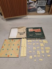 Vintage Scrabble De Luxe