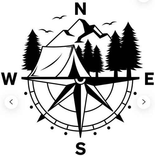 Large mountain compass car - mountain,